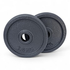 2 X Disco Ghisa Nero 2,5 Kg