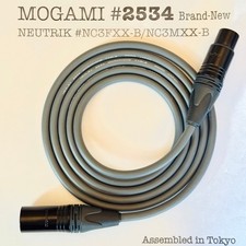 1-30 piedi Mogami 2534 Star-Quad grigio | Scegli Neutrik XLR/TRS | Pronto all'ingrosso