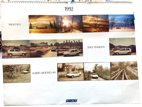Calendario fiat 1992 - fiat,