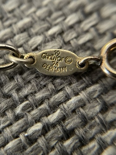 Dior vintage collana lunga - dior, vintage,