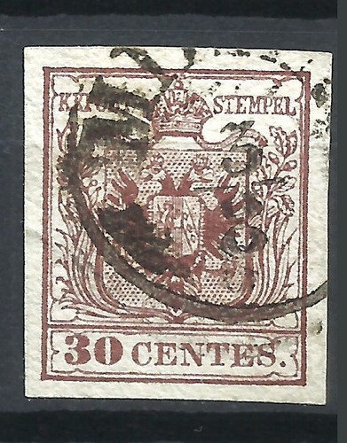 1850 lombardo veneto cent - veneto, 30