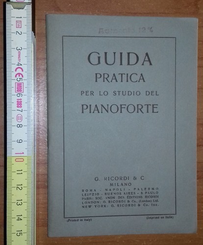 Ricordi guida pratica - ricordi,, per
