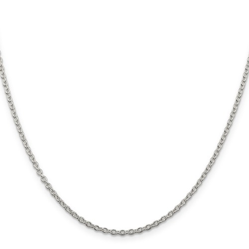 Collana con catena - , argento
