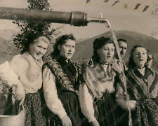 1954 TOLMEZZO Ovaro Coro Stelutis Costumi friulani Udine Foto Candoni Comeglians