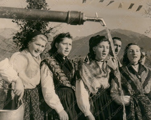 1954 tolmezzo ovaro - tolmezzo, coro