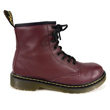 Stivali Dr. Martens 1460J rosso sangue di bue stringati con zip - US uomo 4 donna 5 junior