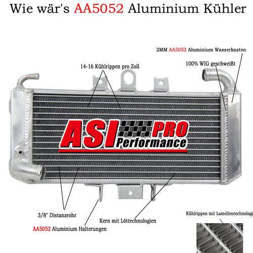 Radiatore alluminio per yamaha - radiatore,