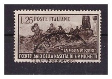 ITALIA 1951 -  MICHETTI  USATO