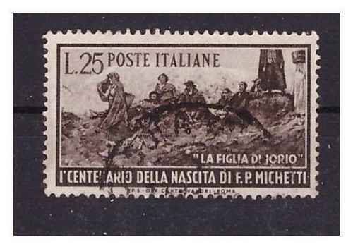 Italia 1951 michetti usato - -,