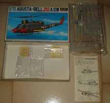 Kit elicottero Agusta-Bell 212 A.S.W. marca fujimi scala 1:72. Nuovo.