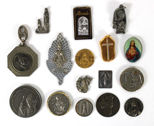 Lotto medaglie arte sacra - lotto,