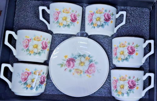 Set tè vintage - vintage, floreale