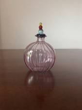 Bottiglietta Vintage In Vetro Soffiato