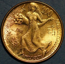 1981 Italia 200 Lire FAO