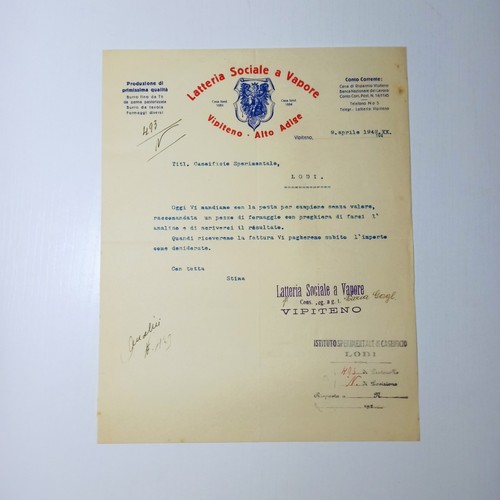 1942 latteria sociale - latteria, a