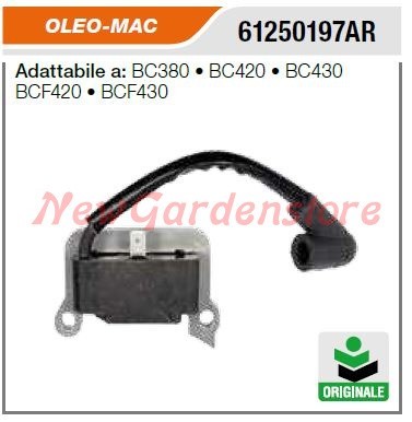 Bobina accensione oleomac - bobina,