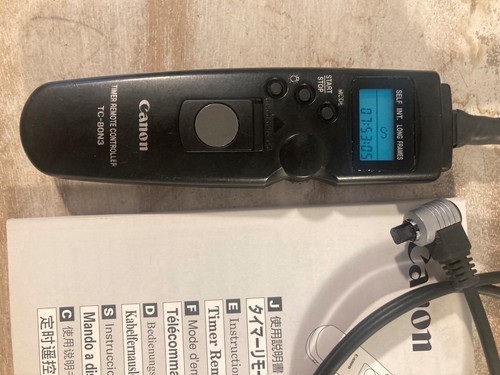 Canon 80n3 timer - canon, tc-80n3