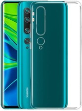 COVER per Xiaomi Mi 10 / 10 PRO CUSTODIA TPU + PELLICOLA VETRO TEMPERATO CURVO