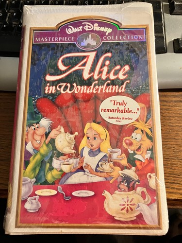 Alice wonderland vhs tape - alice, in