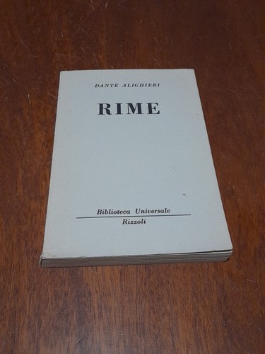 Rime - alighieri),