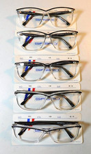 Vintage 5 pezzi Lotto montature occhiali GIRARD 5001 148 58/14 nuove vecchio stock #409