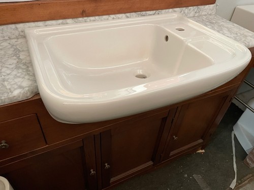 Lavabo semincasso foro - lavabo,