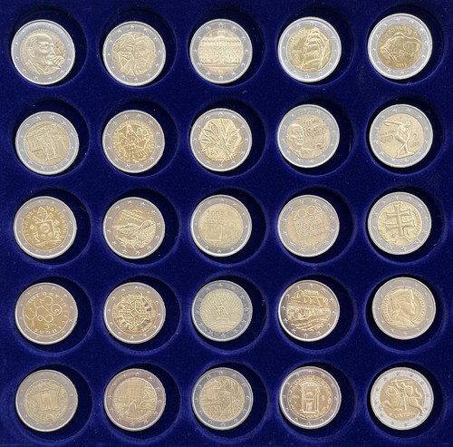 Monete euro commemorative e - 2,
