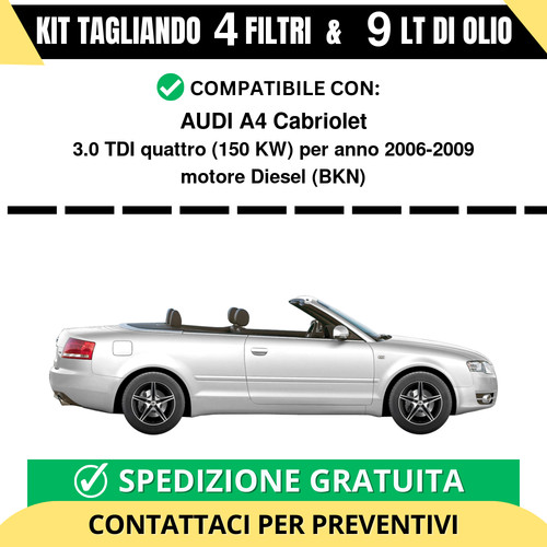 Tagliando per audi - per,