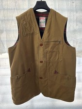 FRIDA - GILET  VEST DA CACCIA TIRO - VINTAGE - VERDE CAMO - ANNI 80  Taglia 54