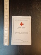 Tessera croce rossa italiana