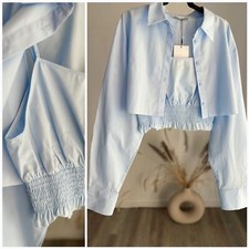 ZARA SET CROPPED SHIRT AND TOP