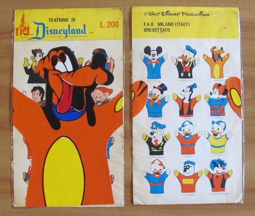 Teatrino disneyland burattino - teatrino,
