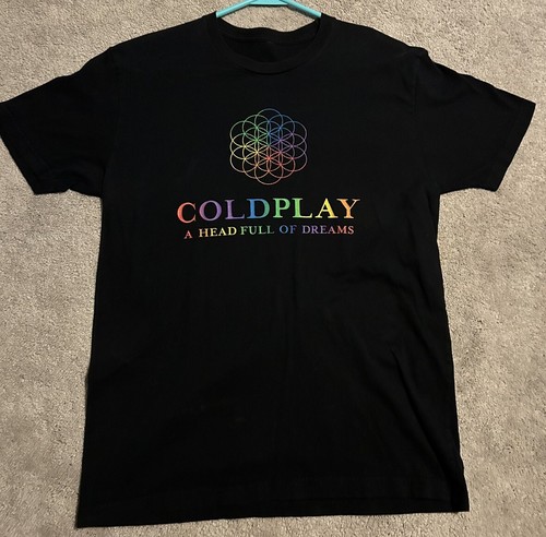 Maglia coldplay head full - coldplay,