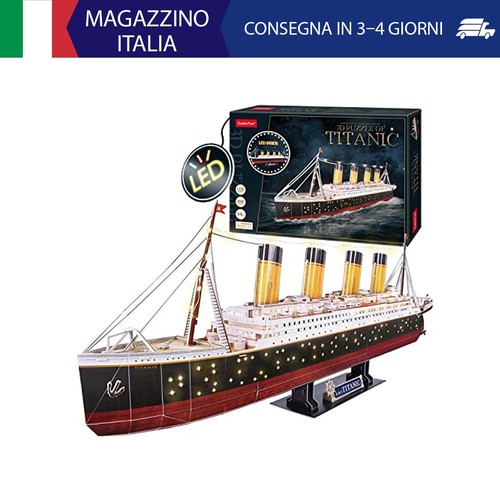 Puzzle titanic modellino - puzzle,