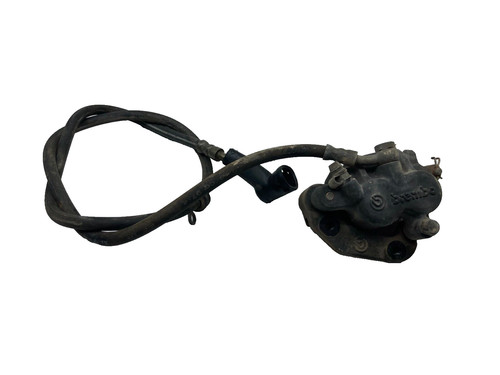 Pinza freno anteriore tubo - pinza, +