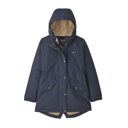 Giacca parka foderata sherpa