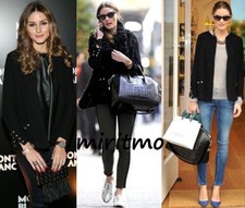 ZARA MAGLIA NERA BORCHIATA