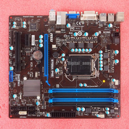 Msi b75ma p45 scheda madre - scheda,