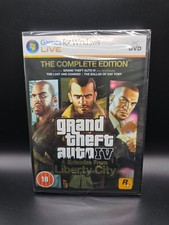 Grand Theft Auto IV Edizione Completa PC Nuovo Sigillato Versione UK Gta 4 Di