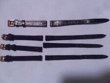 3 CINTURINI OROLOGIO ZENITH STELLINA  E 1 CINTURINO ZENITH IN PELLE DI LUCERTOLA