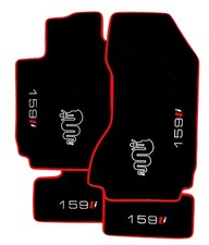 Tappetini su misura realizzati per ALFA 159 dal 2005 al 2012