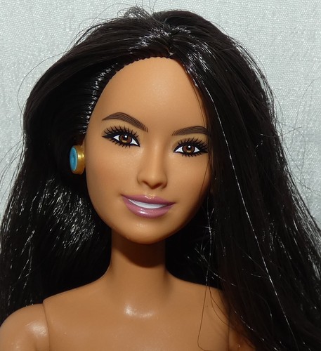 Bambola barbie nuda - barbie, mattel