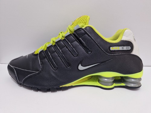 Nike shox nero giallo - nike,