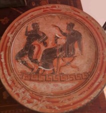 Piatto Stile Greco Etrusco