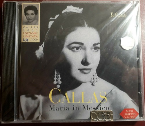Maria callas messico cd - callas, in