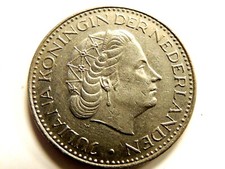 Moneta "Giuliana" Olanda 1968