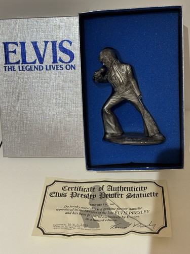 Statua vintage elvis presley - statua,