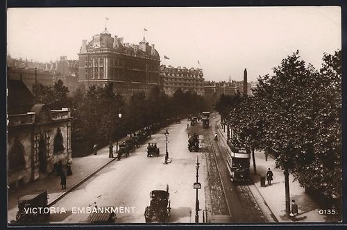 Cartolina londra victoria - cartolina,
