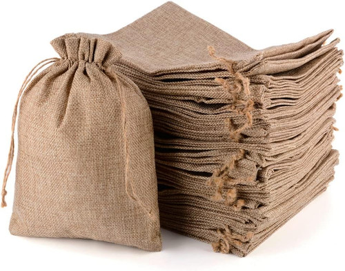 Pezzi juta burlap - pezzi, sacchetti