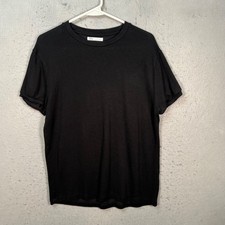 T-shirt Zara maglia nera
